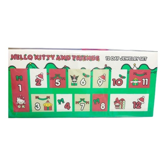 Hello kitty & friends 12 days of Christmas advent calendar jewelry set brand new - Picture 10 of 14